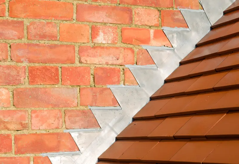 Flashing around a chimney on a roof in Alabama or the Florida Panhandle